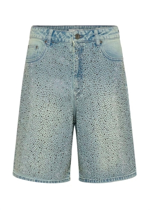 Zorah mw long shorts Mid Blue Washed Gestuz 